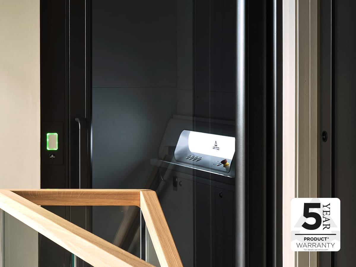 Aritco HomeLift Access with 5-year warranty