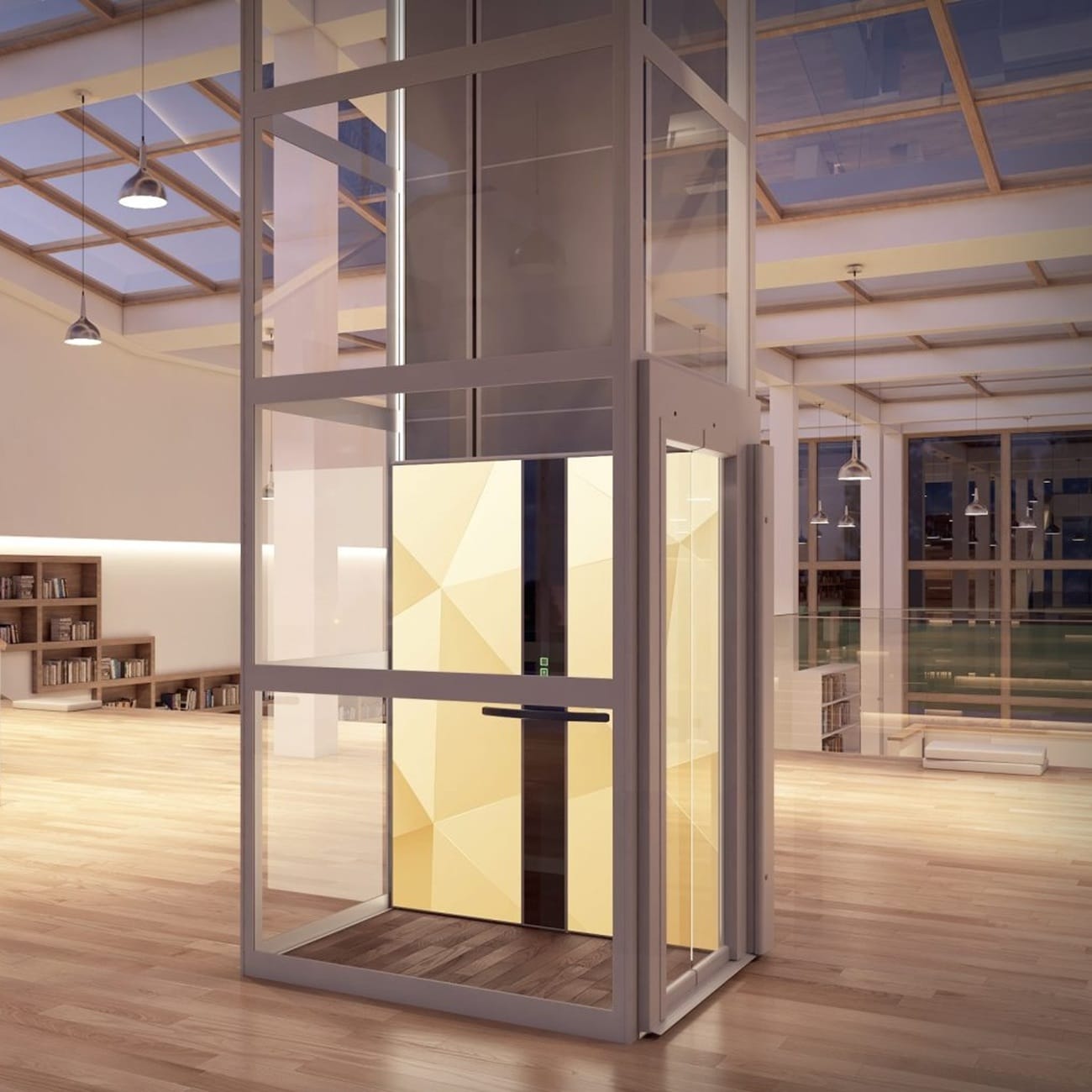 Barduva AB300 belt-driven home elevator