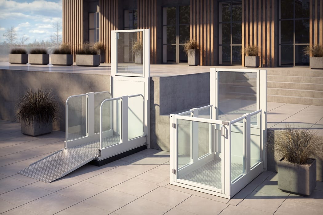 Barduva AGB140 and AGB145 vertical platform lifts