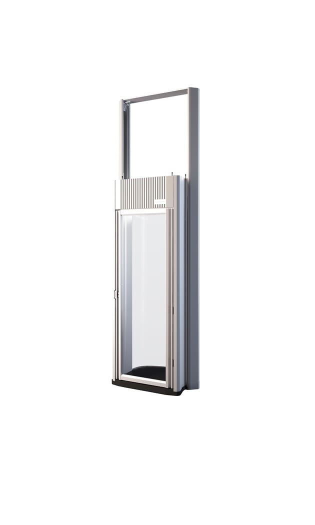 Barduva EMB100 compact home lift installed in a home