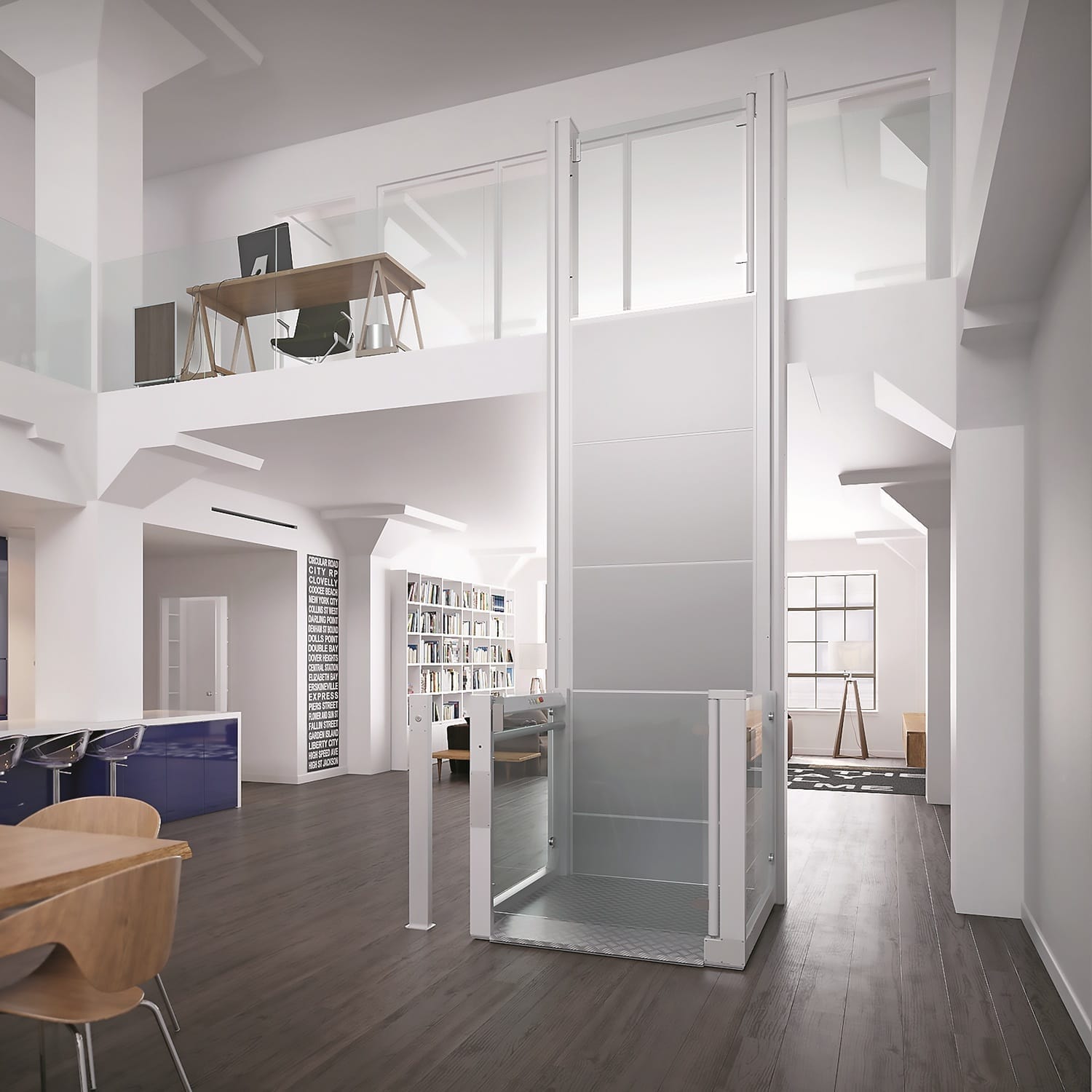 Barduva RB150 vertical platform lift